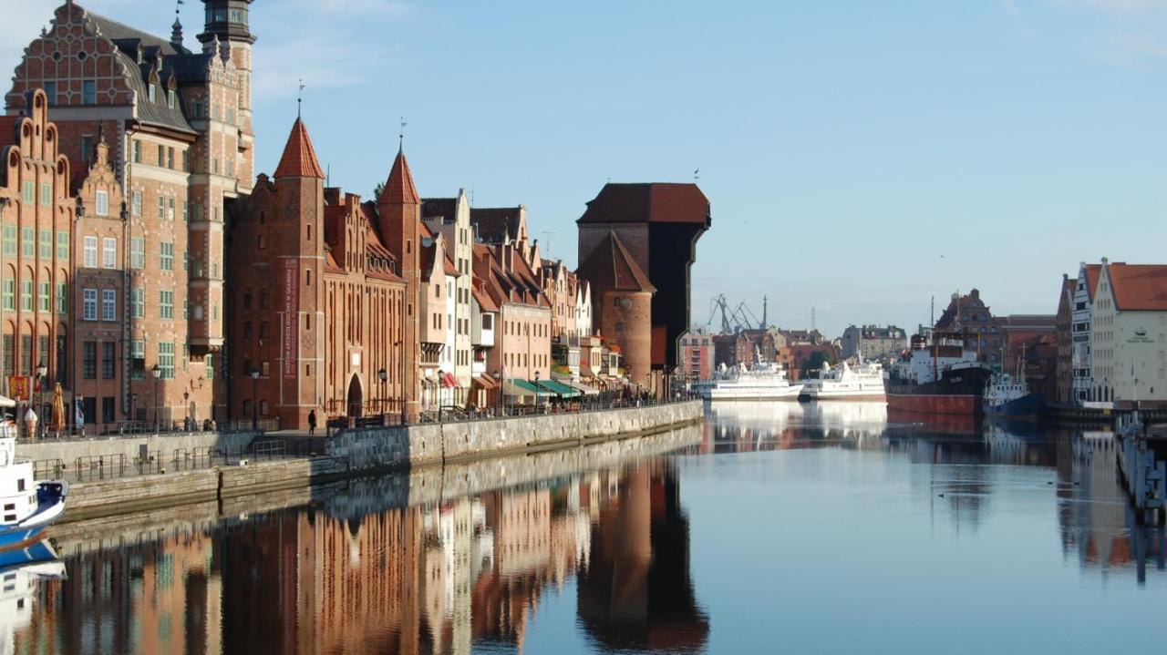Apartament Gdansk Przy Sercu Starowki Calkowicie Nowy 2021, Beautiful Apartment In The Old Town Bulit 2021 ภายนอก รูปภาพ