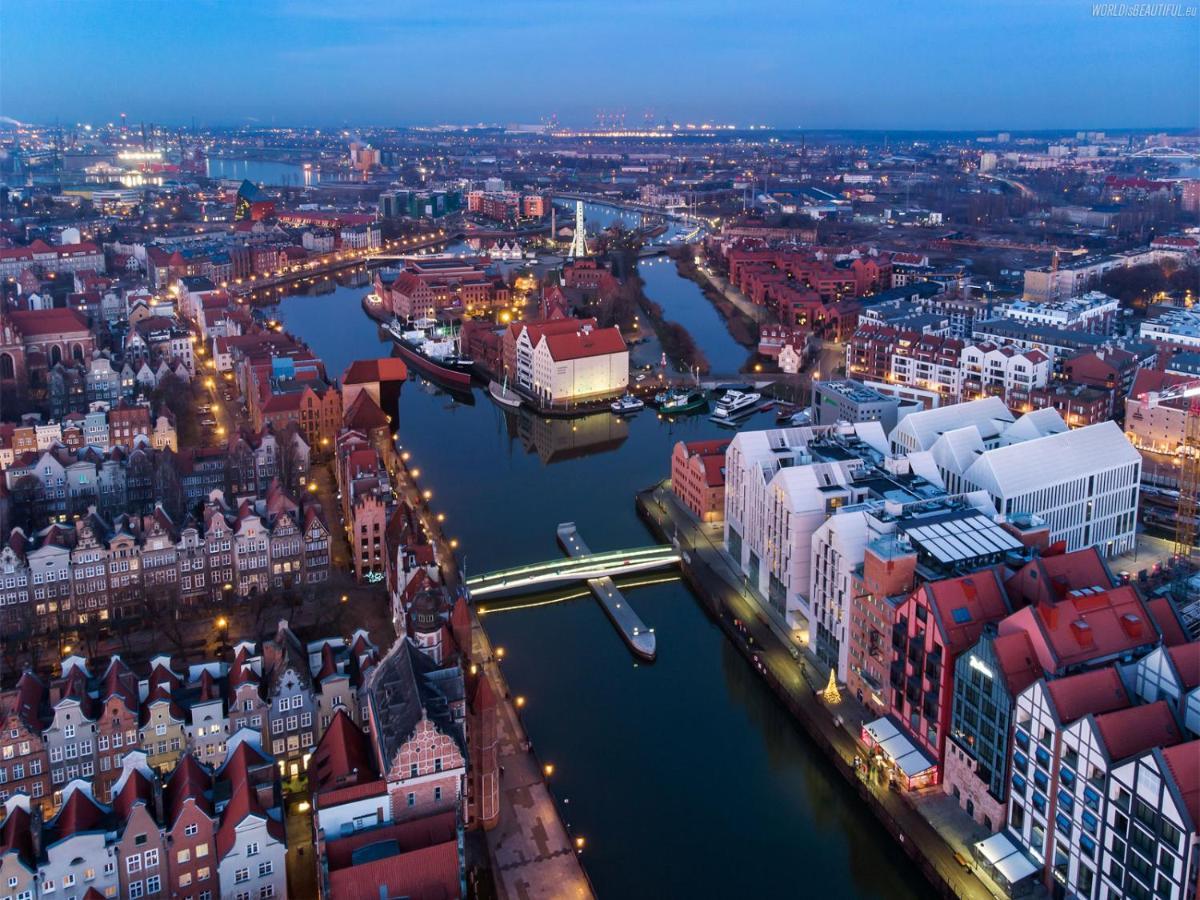 Apartament Gdansk Przy Sercu Starowki Calkowicie Nowy 2021, Beautiful Apartment In The Old Town Bulit 2021 ภายนอก รูปภาพ